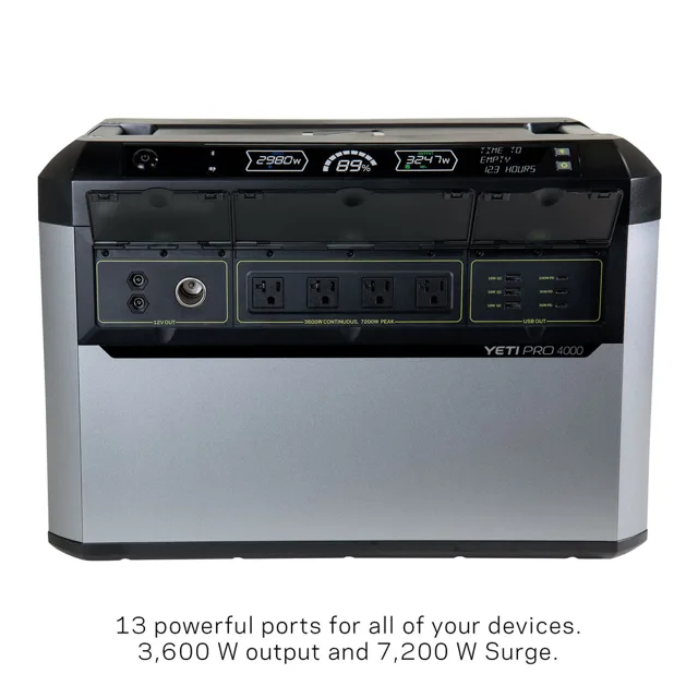 Goal Zero Yeti Pro 4000